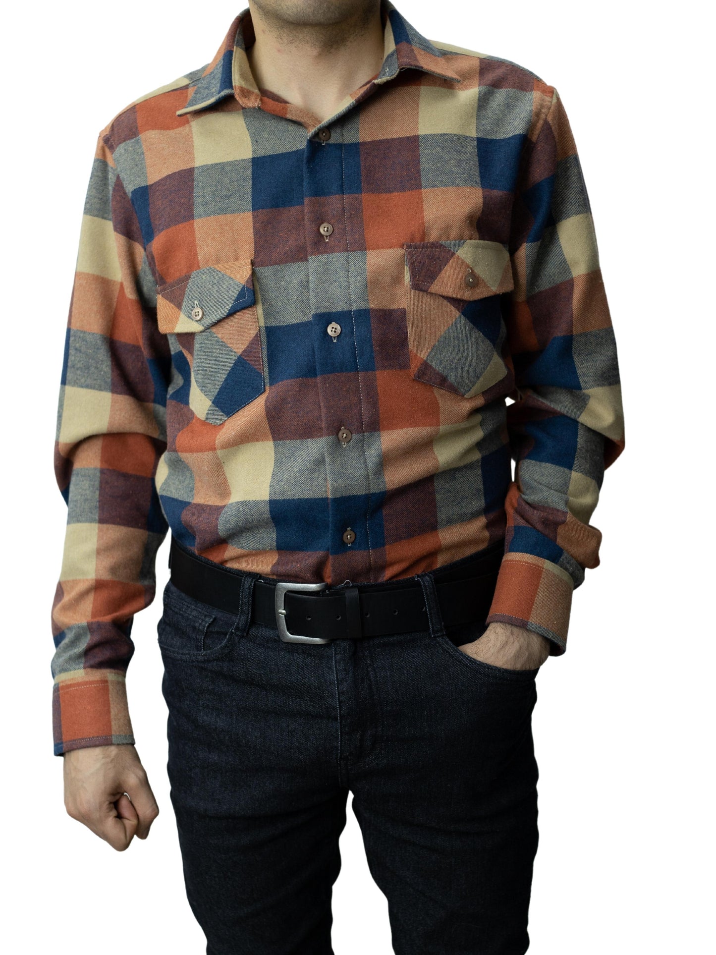 Camisa franela slim fit - Holanda