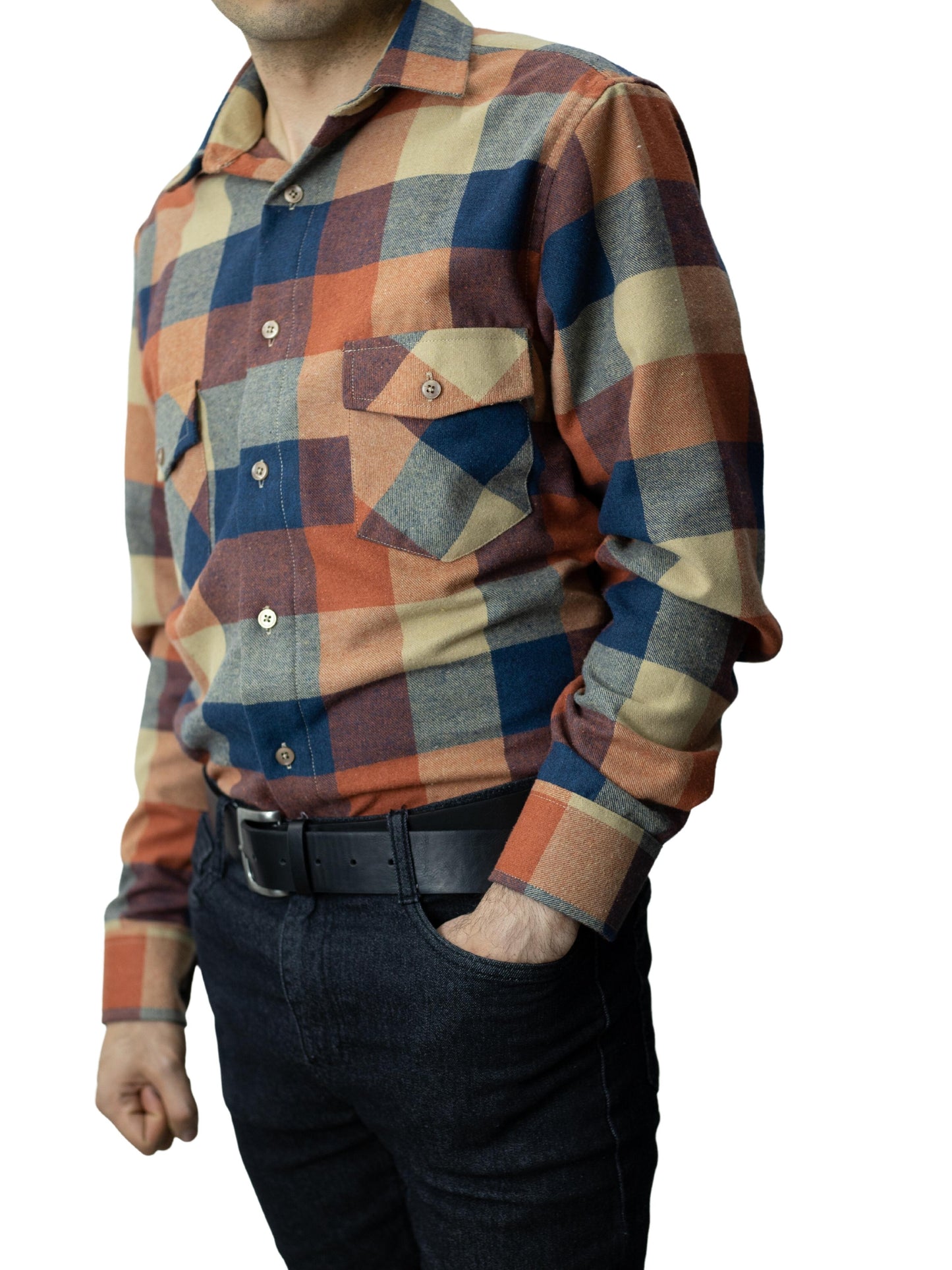Camisa franela slim fit - Holanda