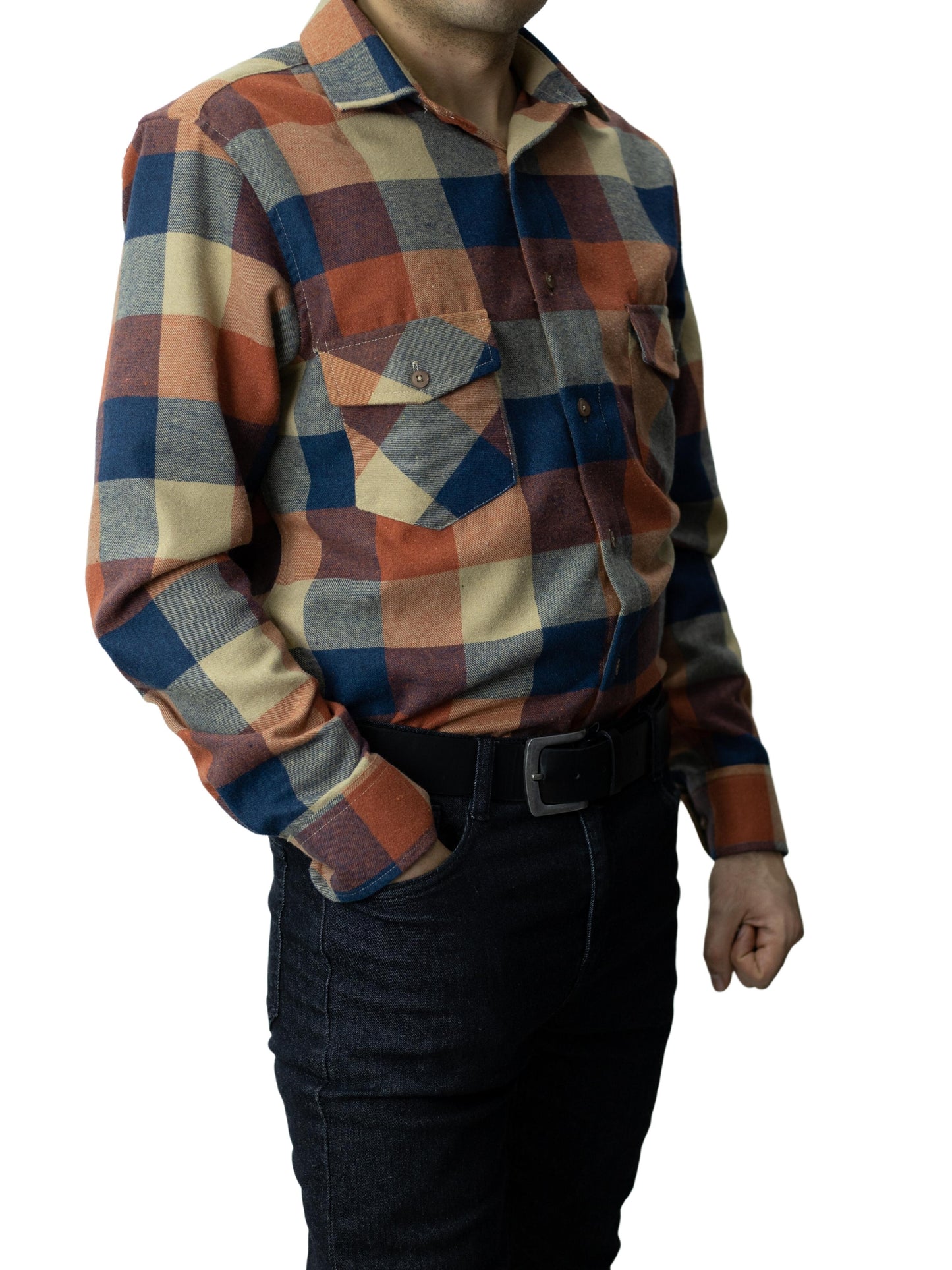 Camisa franela slim fit - Holanda