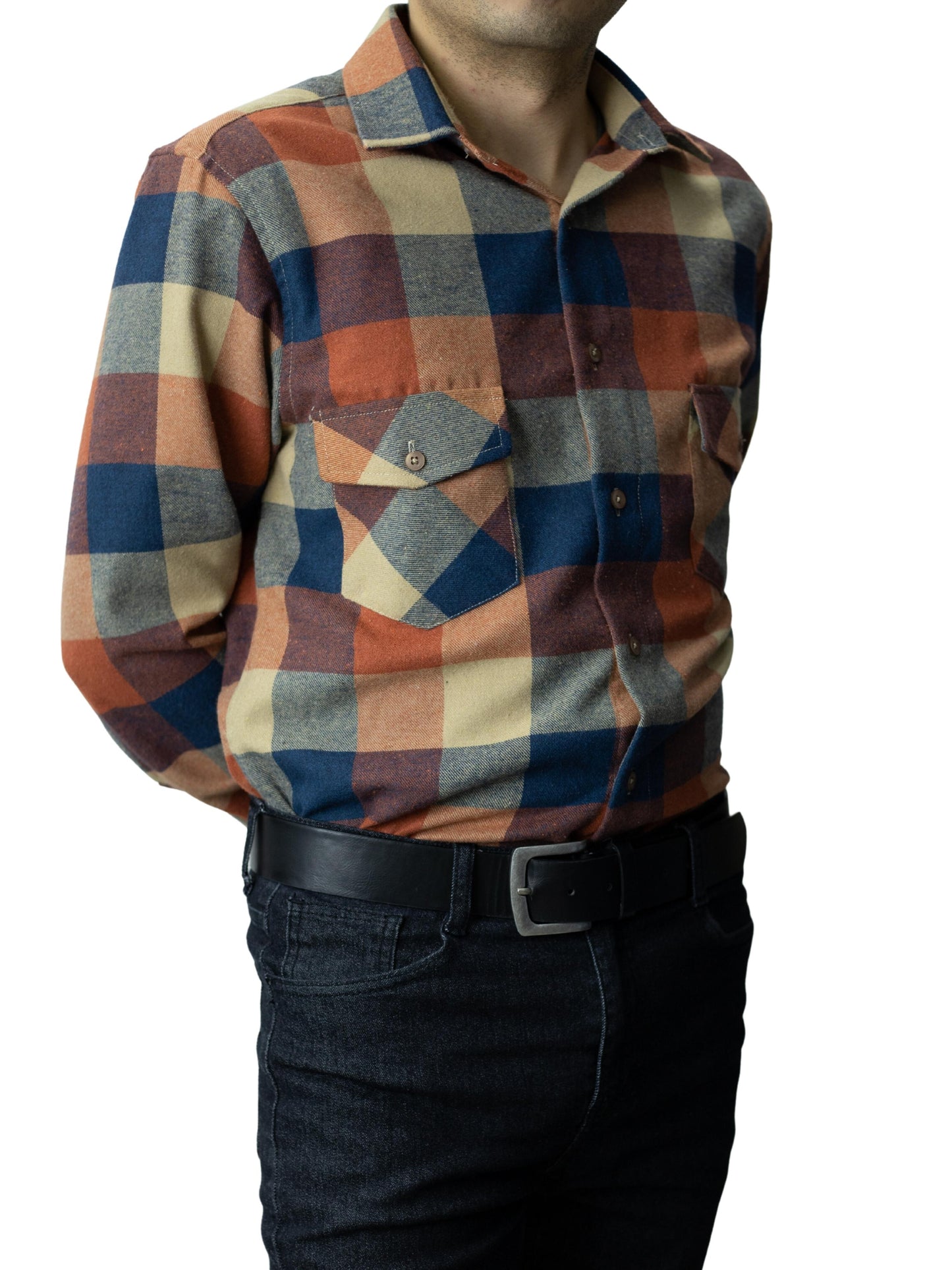 Camisa franela slim fit - Holanda