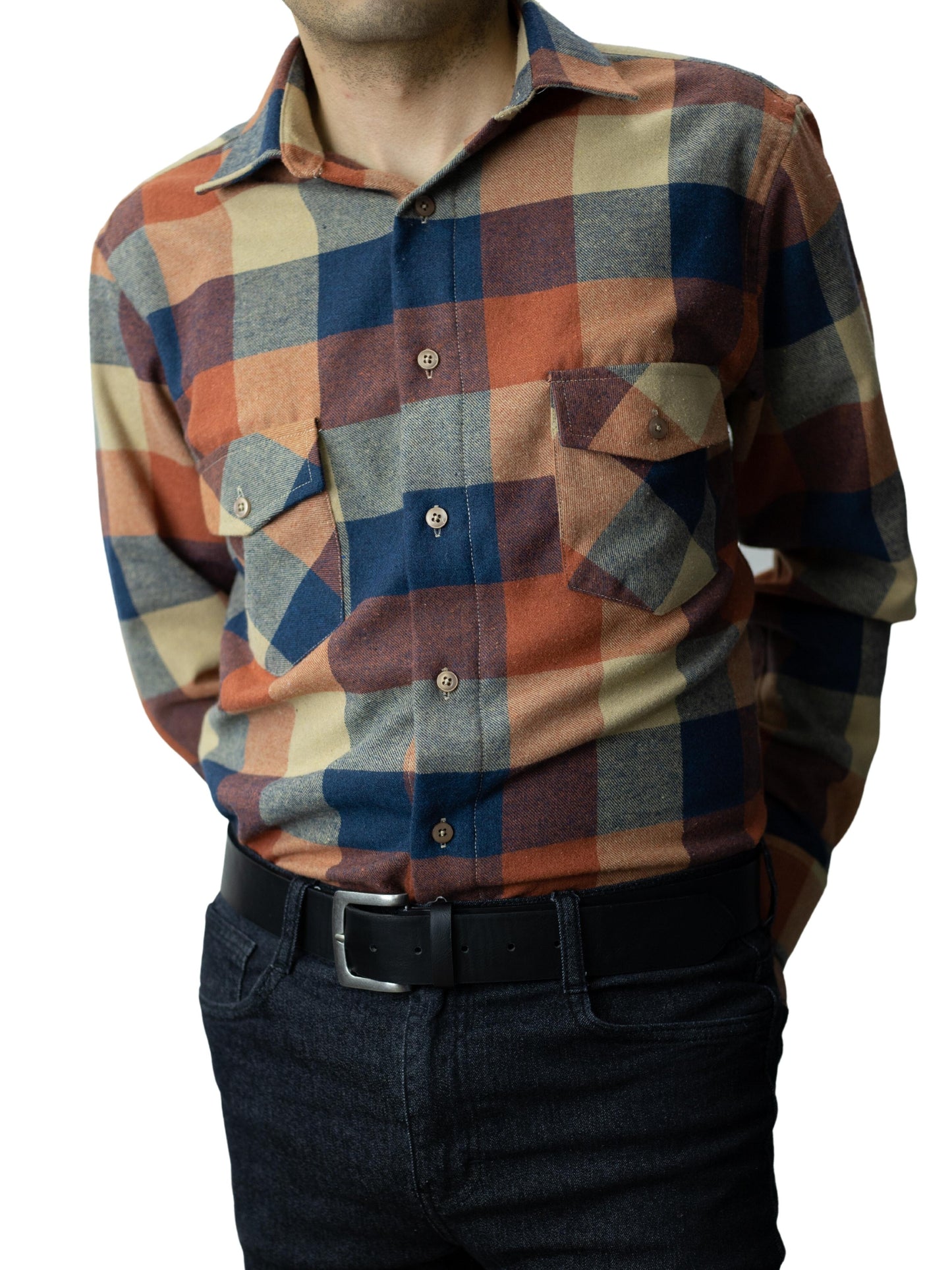 Camisa franela slim fit - Holanda