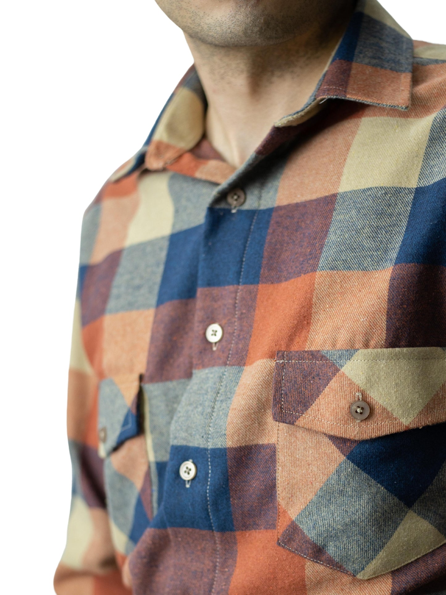 Camisa franela slim fit - Holanda