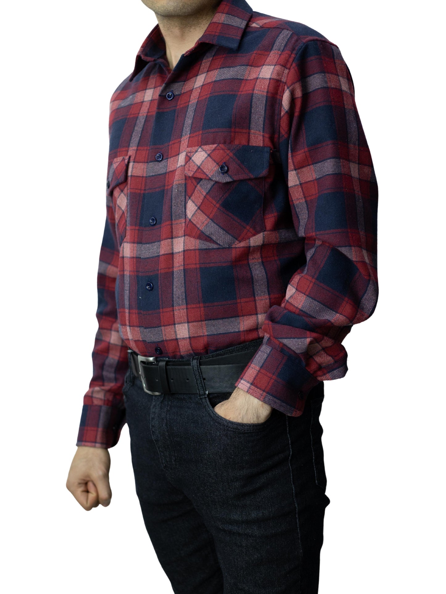 Camisa franela slim fit - Granada