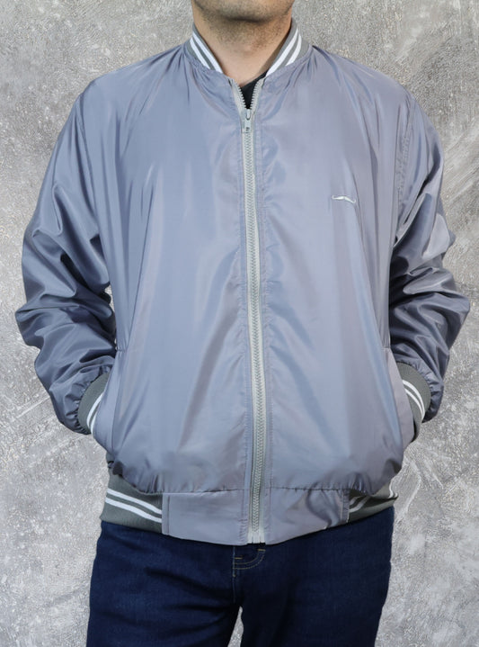 Chamarra Bomber - Silver Cruise