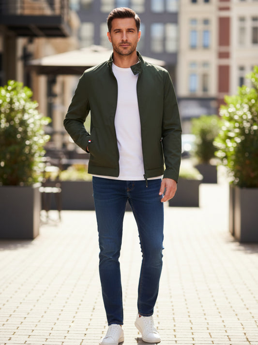 Chamarra Softshell - Verde militar