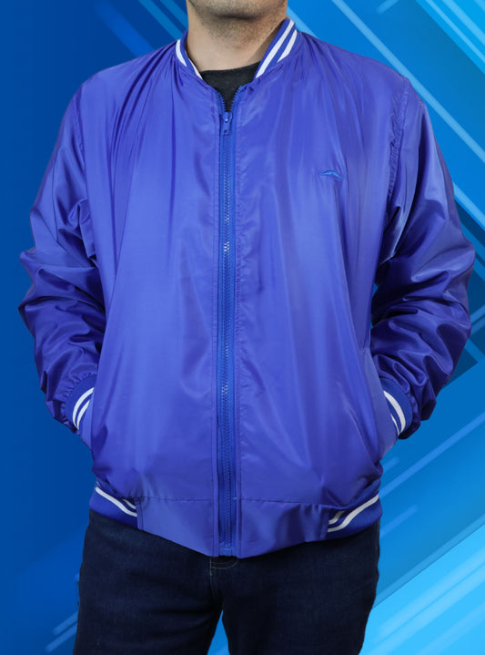 Chamarra Bomber - Skyward Blue