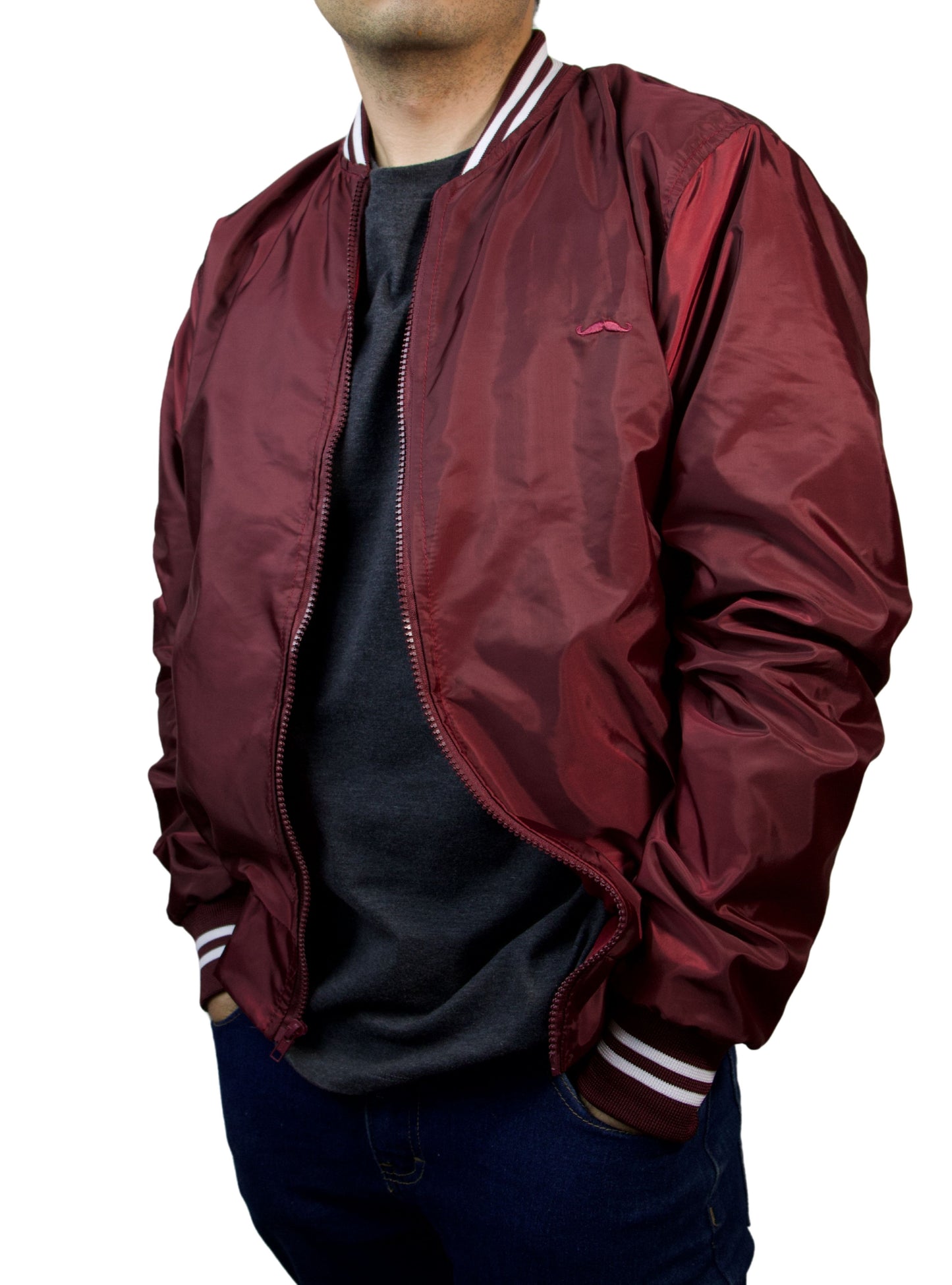 Chamarra Bomber - Velvet Vortex