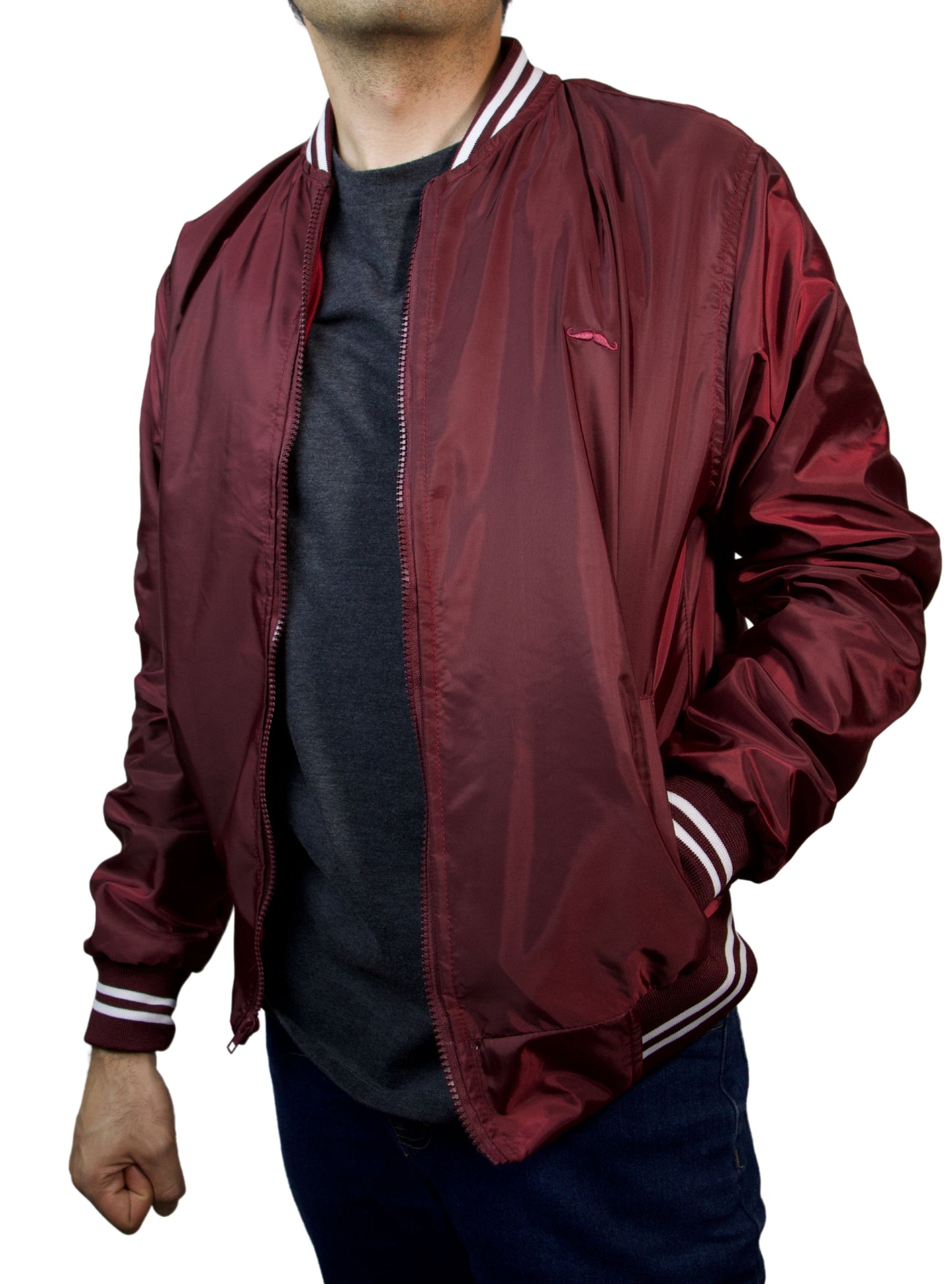 Chamarra Bomber - Velvet Vortex