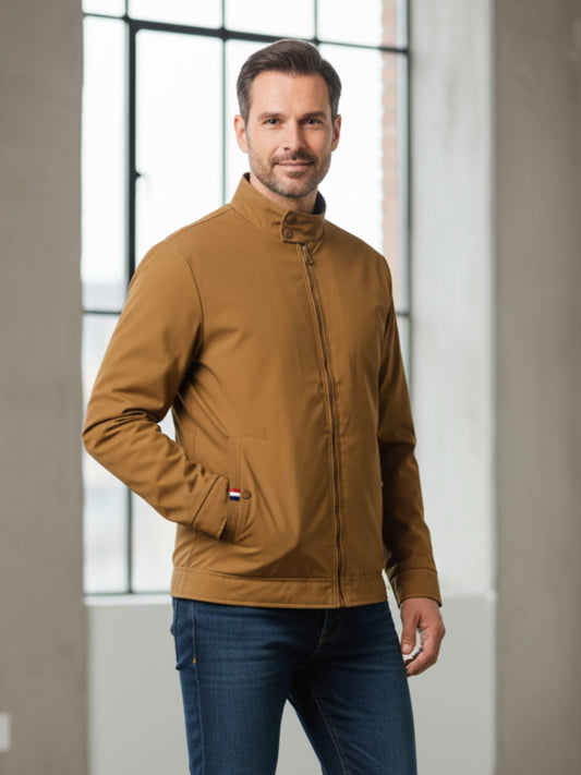 Chamarra Softshell - Mostaza