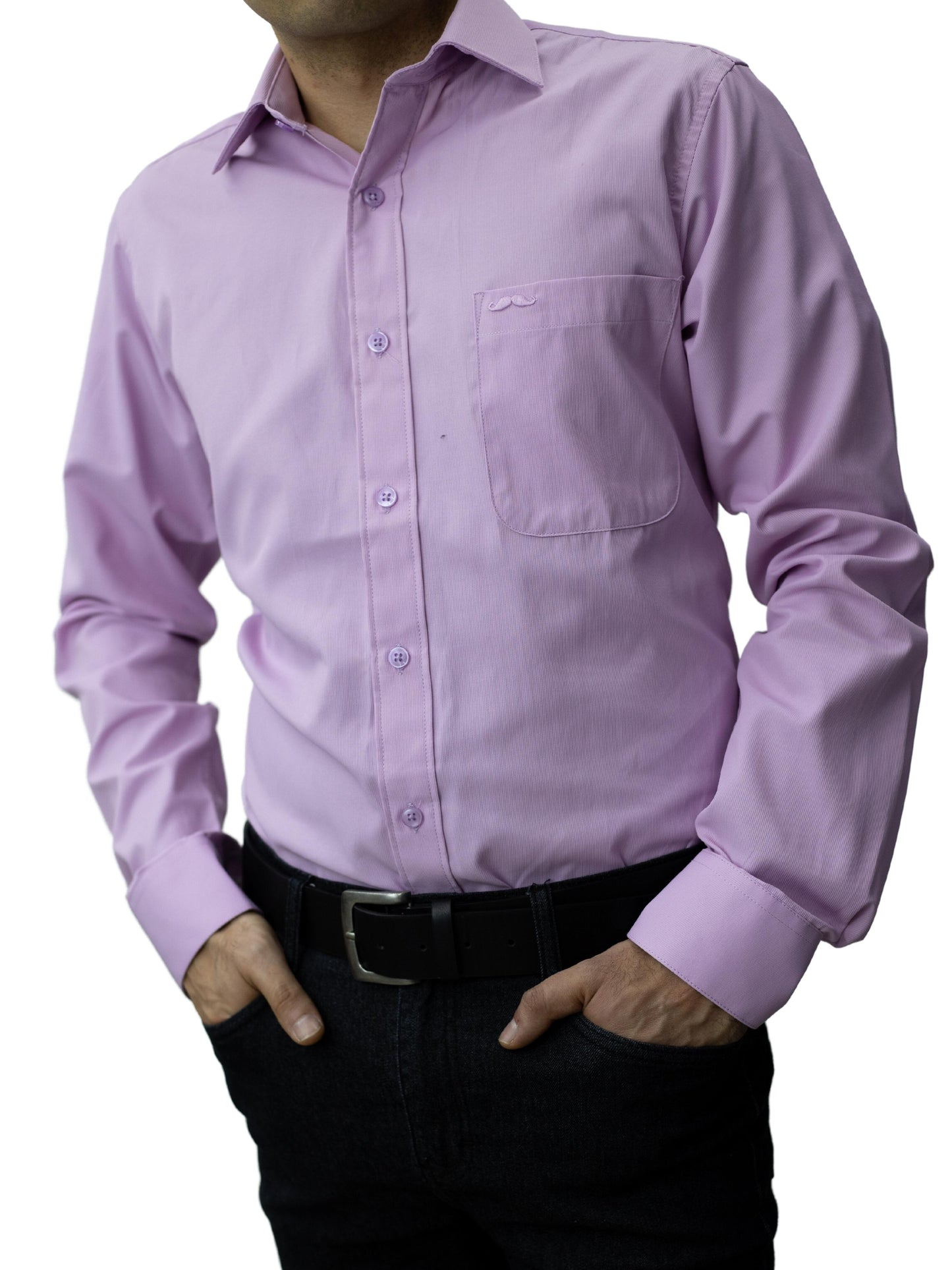 Camisa corte regular - Lila