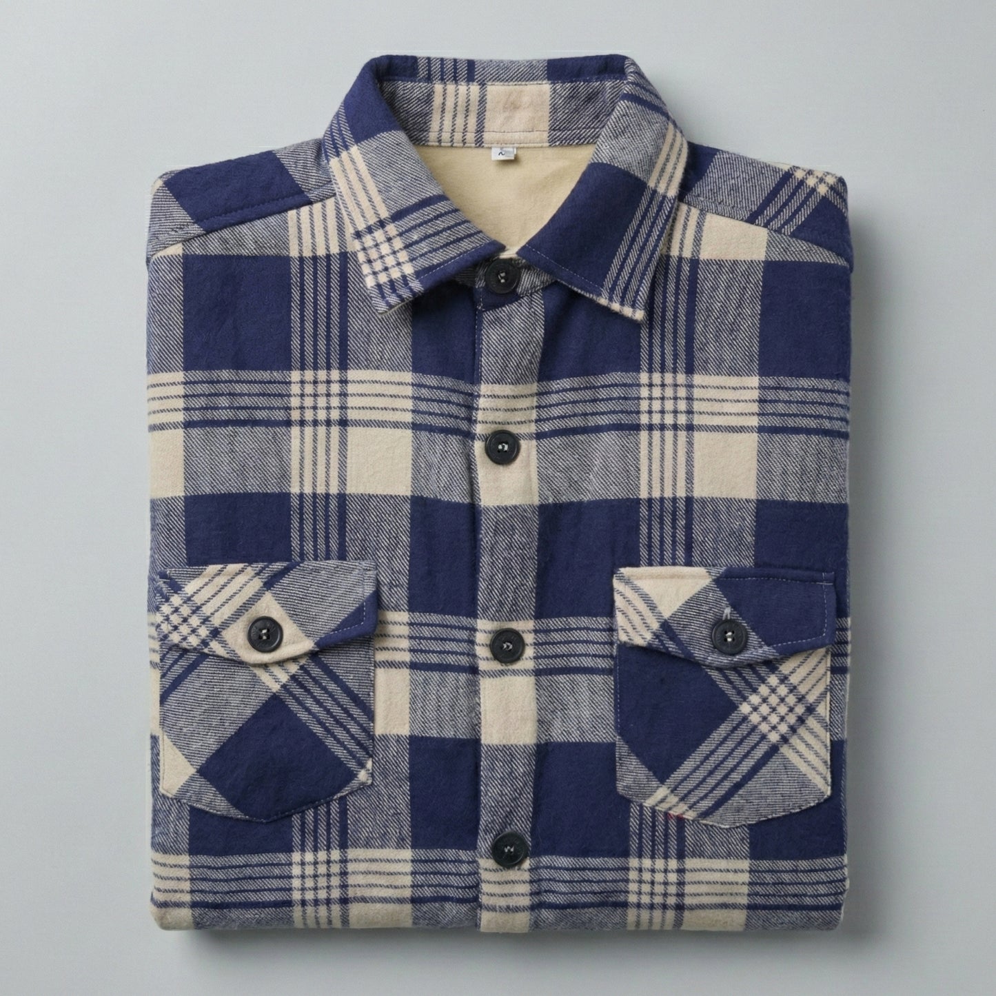 Camisa de franela slim fit con forro térmico - Varios colores