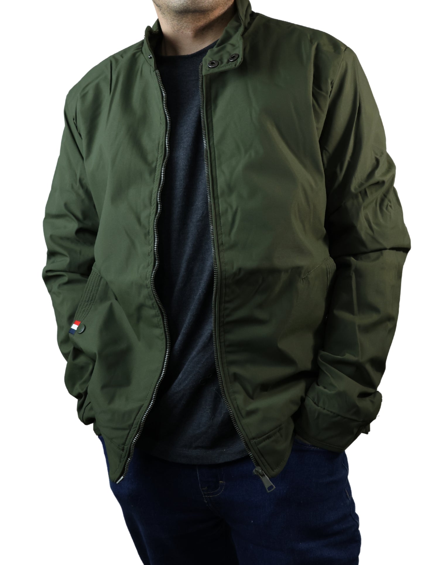 Chamarra Softshell - Verde militar