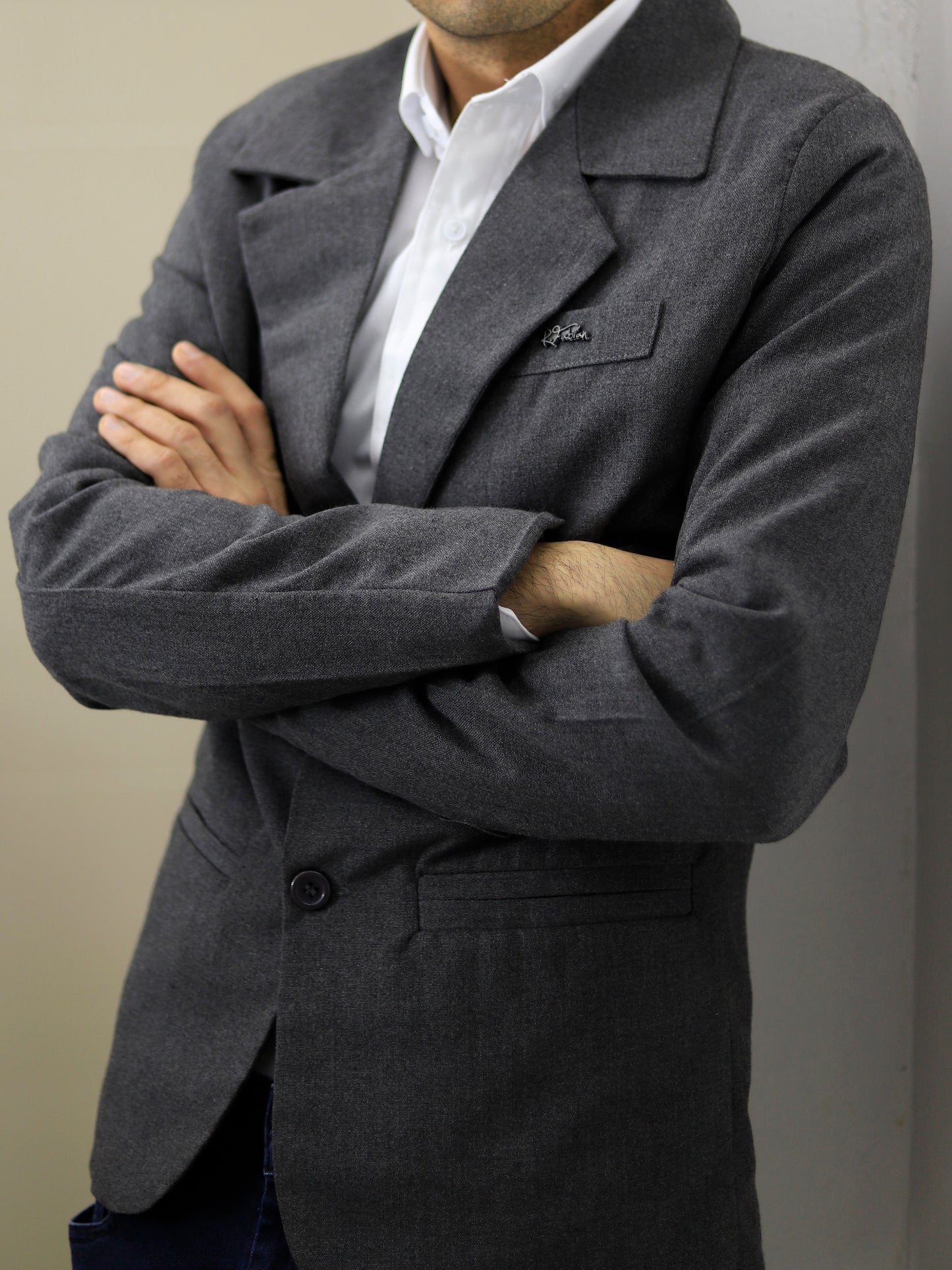 Blazer slim fit - Casimir gris
