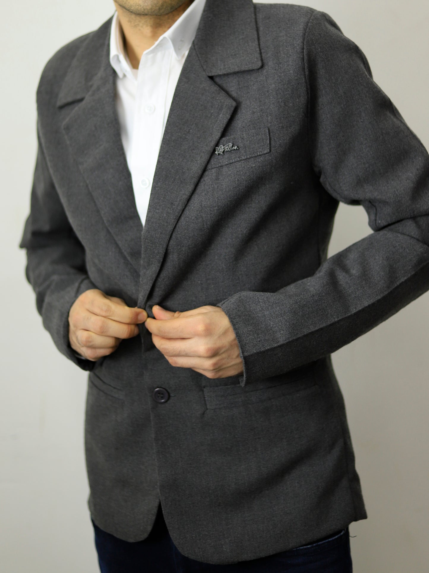 Blazer slim fit - Casimir gris