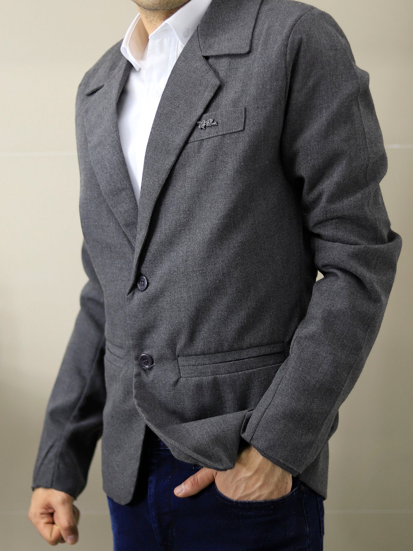 Blazer slim fit - Casimir gris