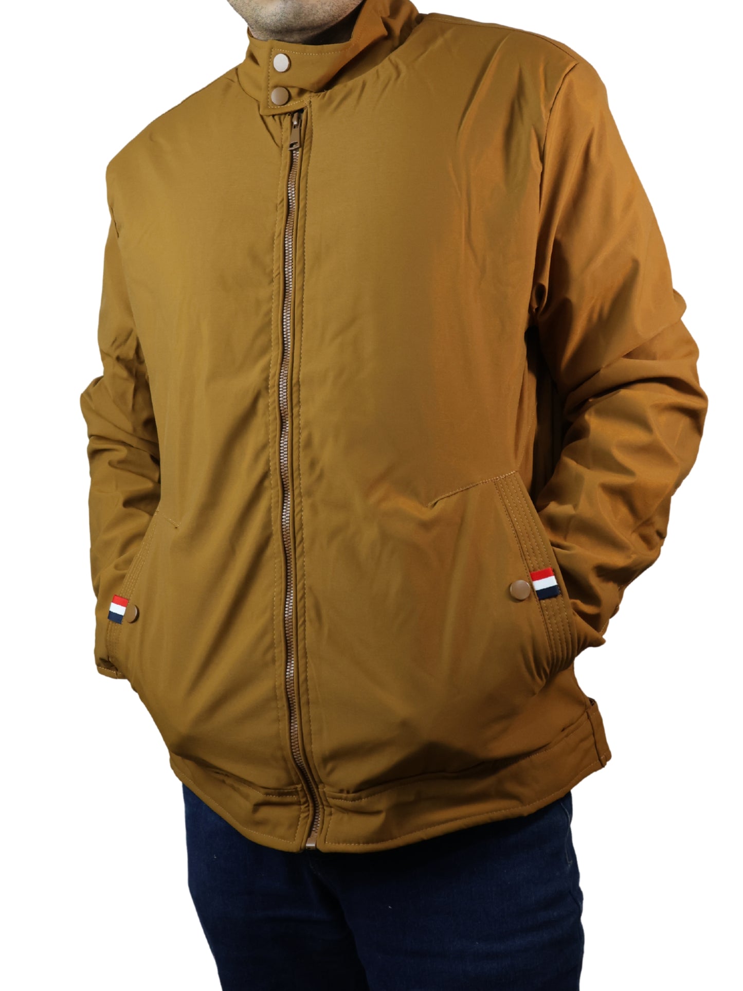 Chamarra Softshell - Mostaza