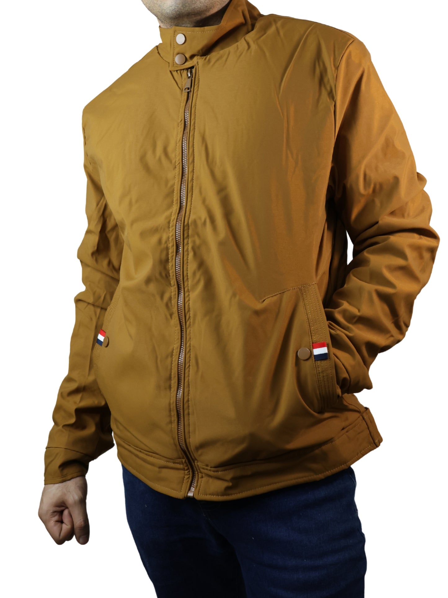 Chamarra Softshell - Mostaza