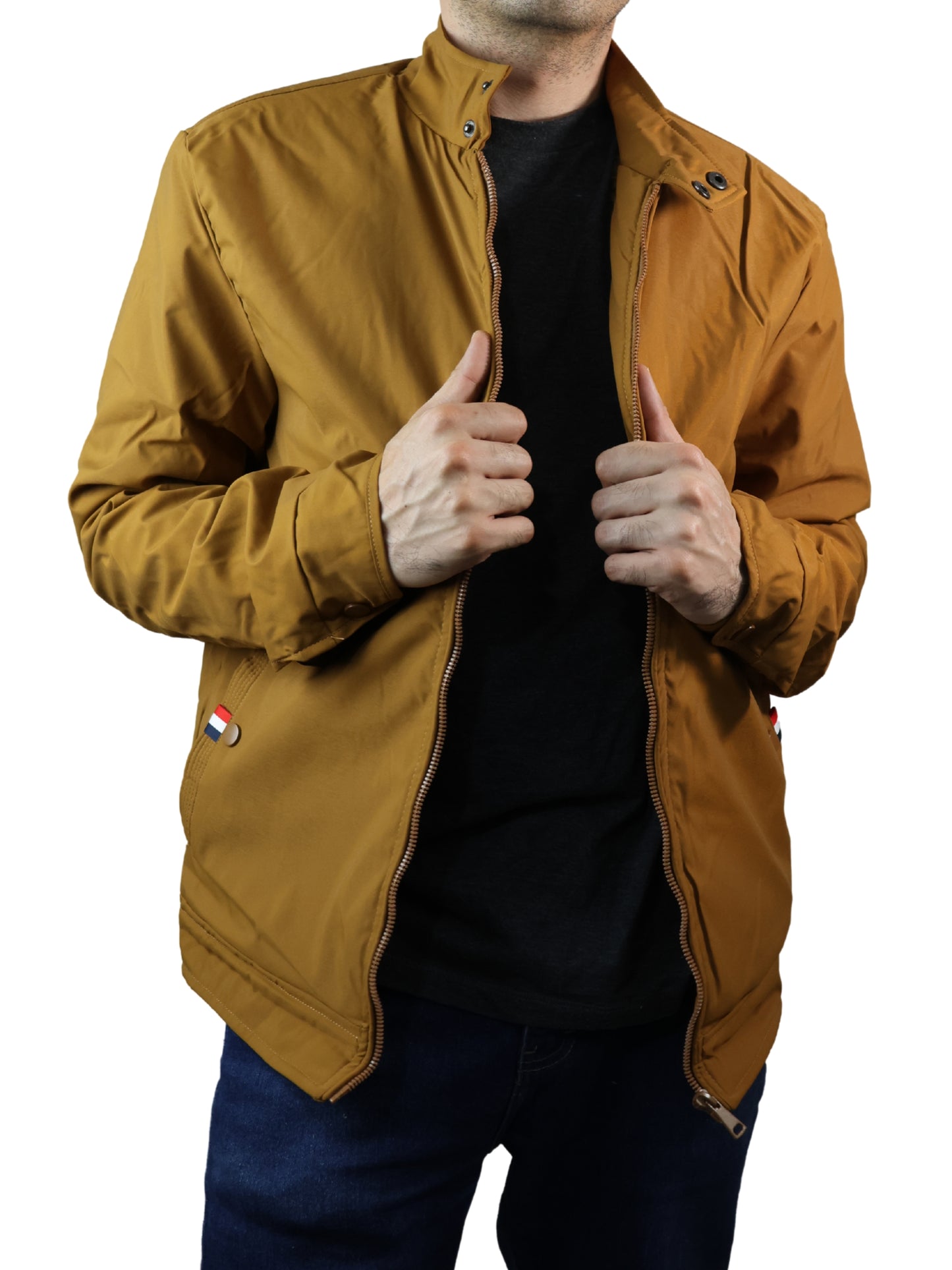 Chamarra Softshell - Mostaza