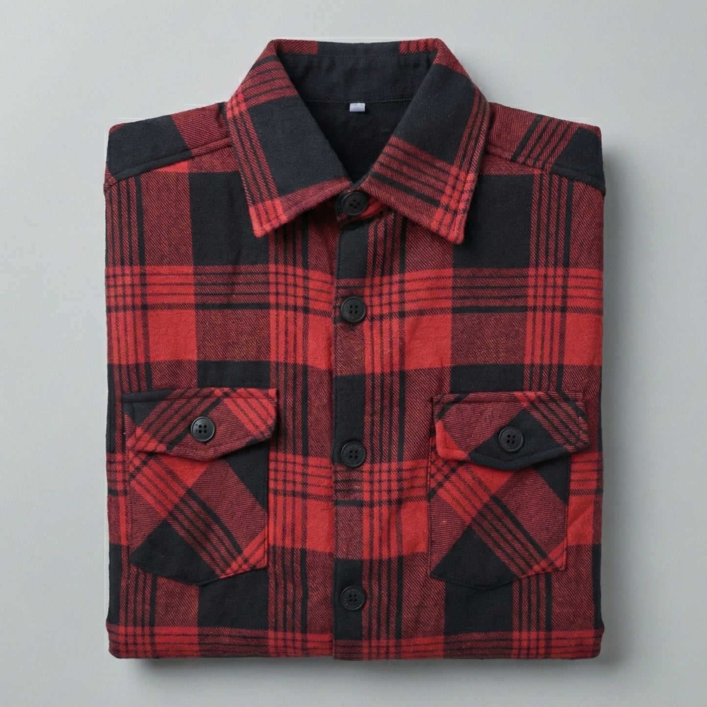 Camisa de franela slim fit con forro térmico - Varios colores