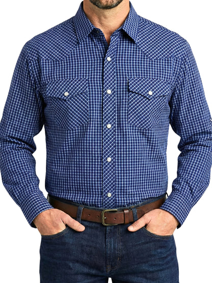 Camisa Vaquera Slim Fit  - Azul