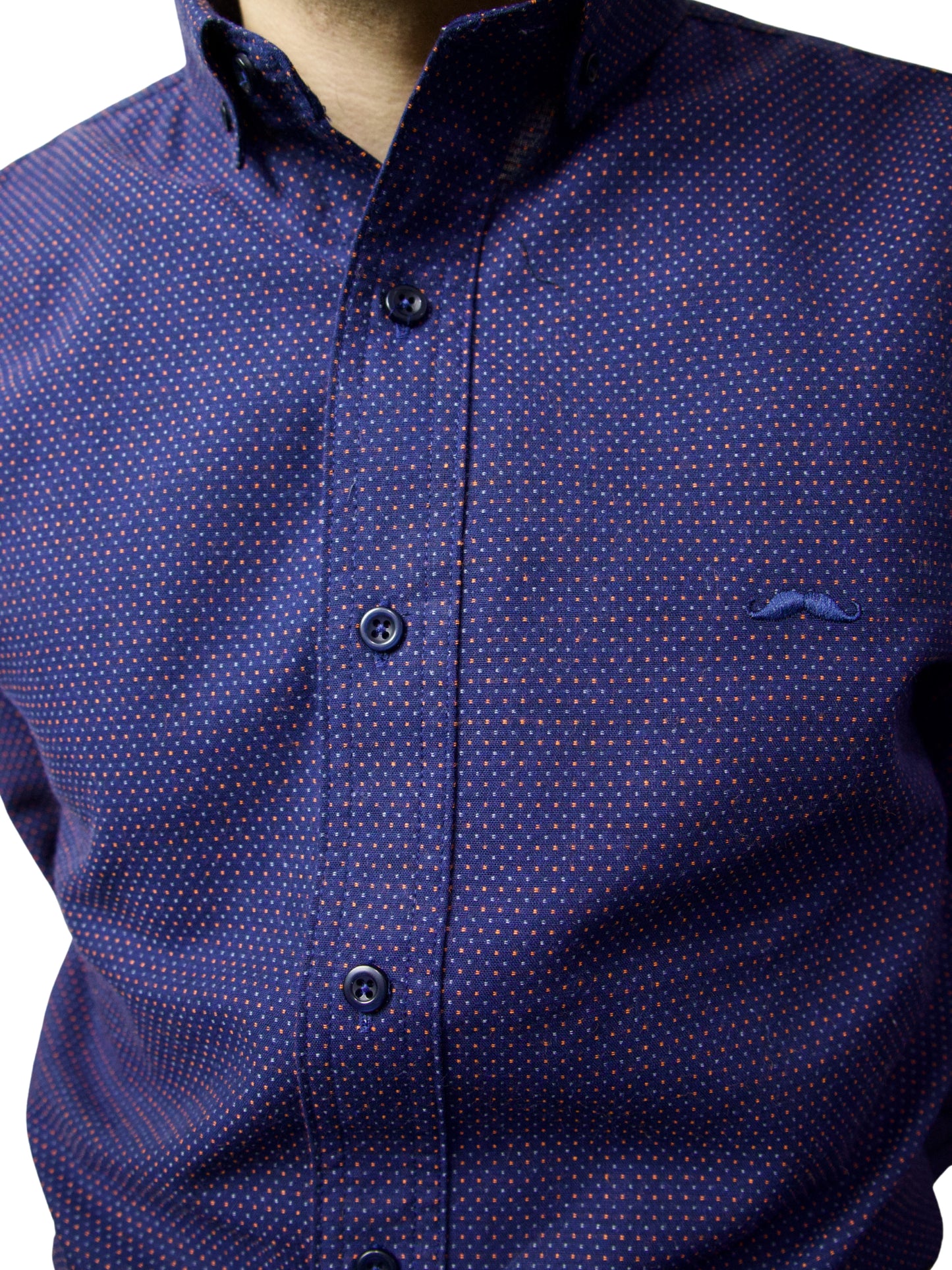 Camisa slim fit - Explorer morado