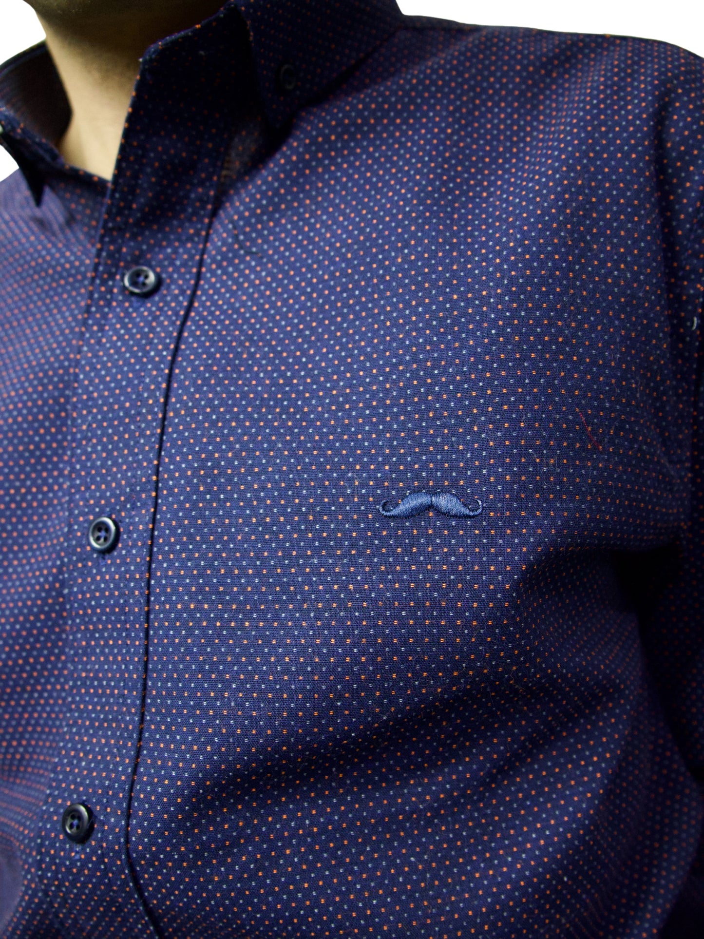 Camisa slim fit - Explorer morado