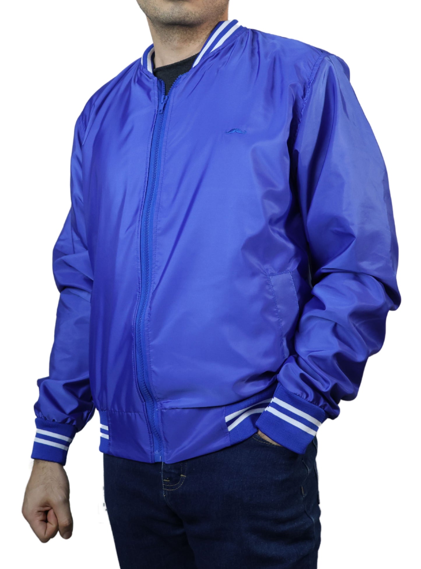 Chamarra Bomber - Skyward Blue