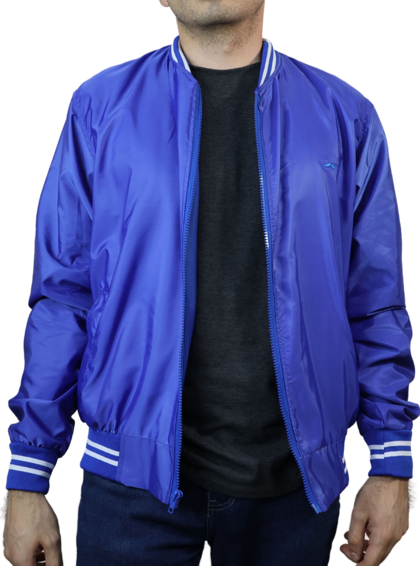 Chamarra Bomber - Skyward Blue