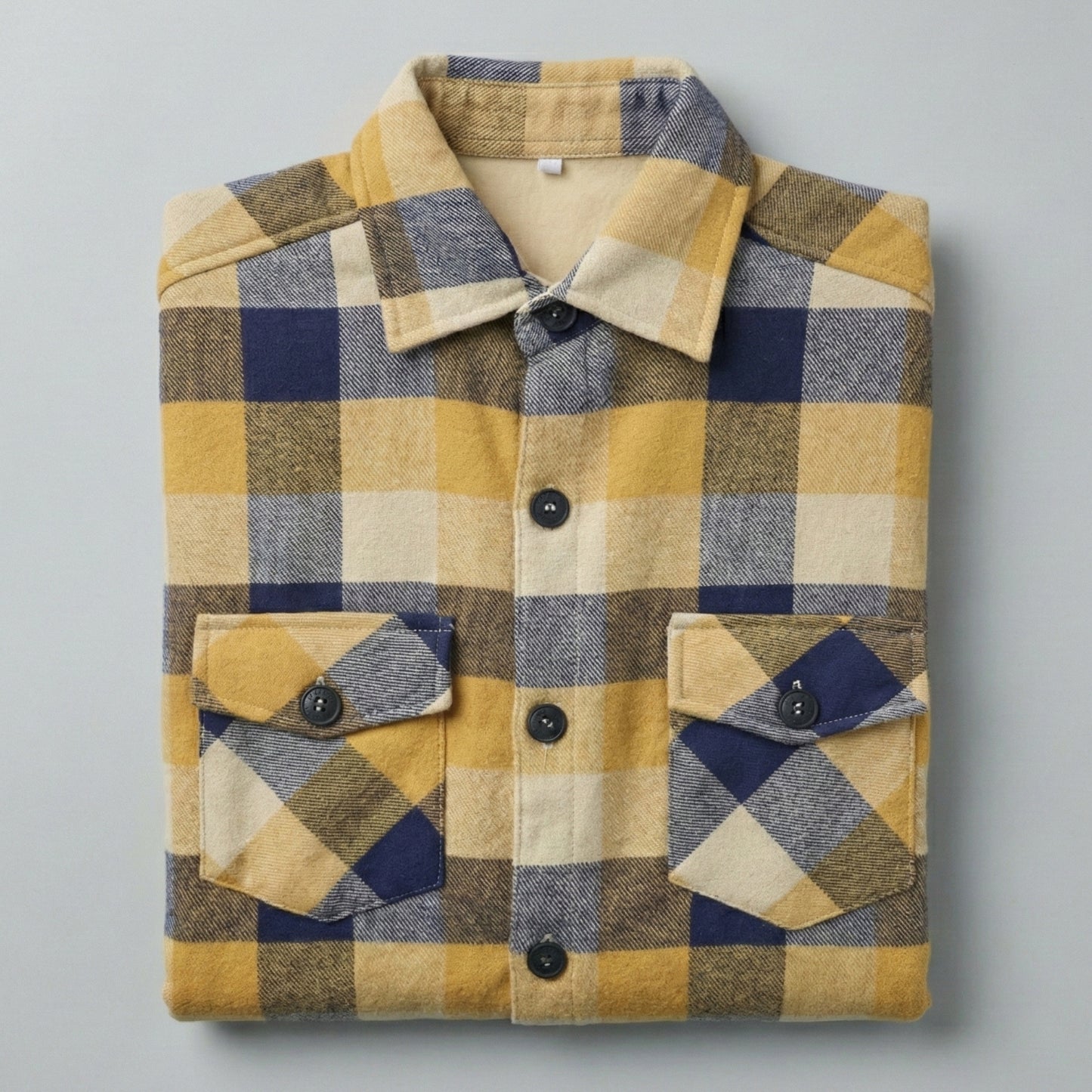 Camisa de franela slim fit con forro térmico - Varios colores