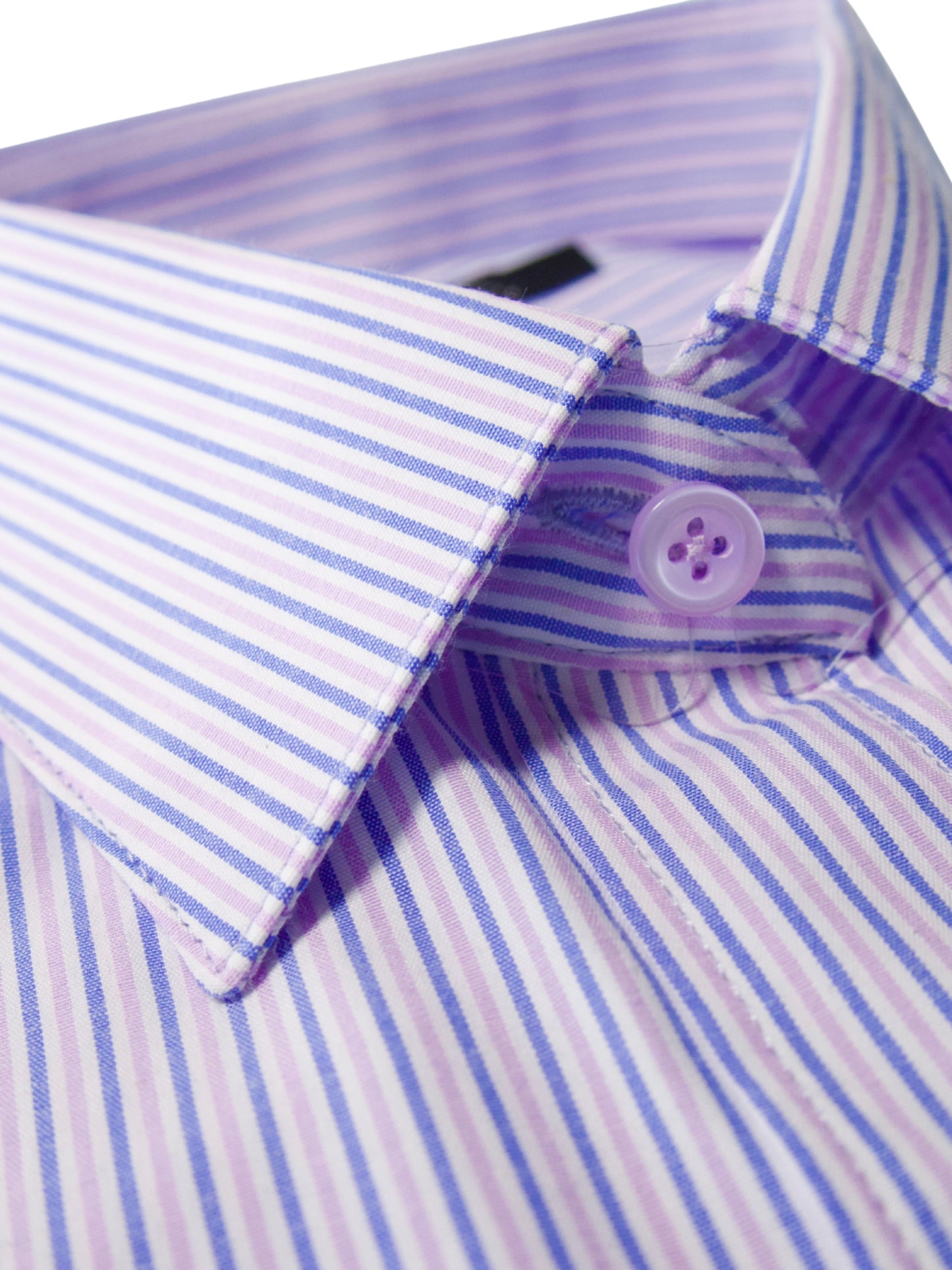 Camisa corte regular - Rayas púrpura