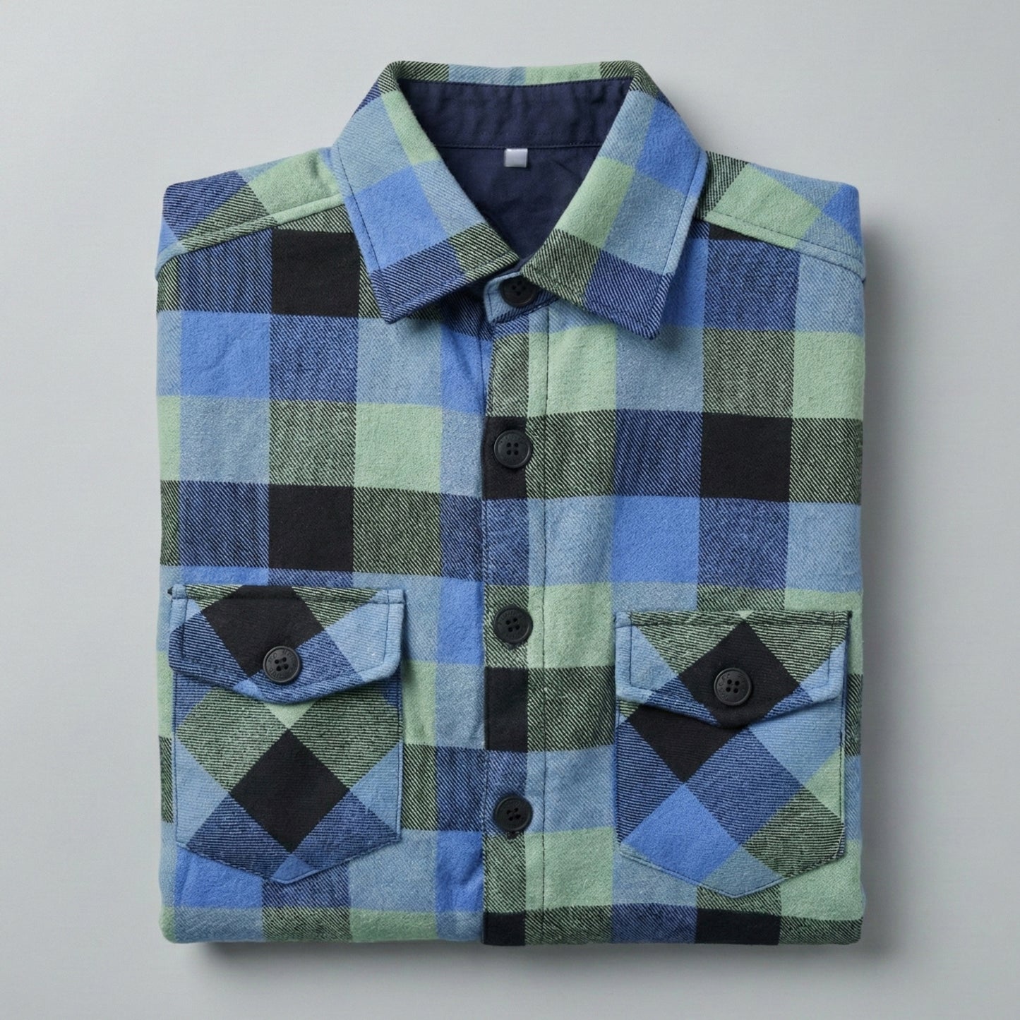 Camisa de franela slim fit con forro térmico - Varios colores