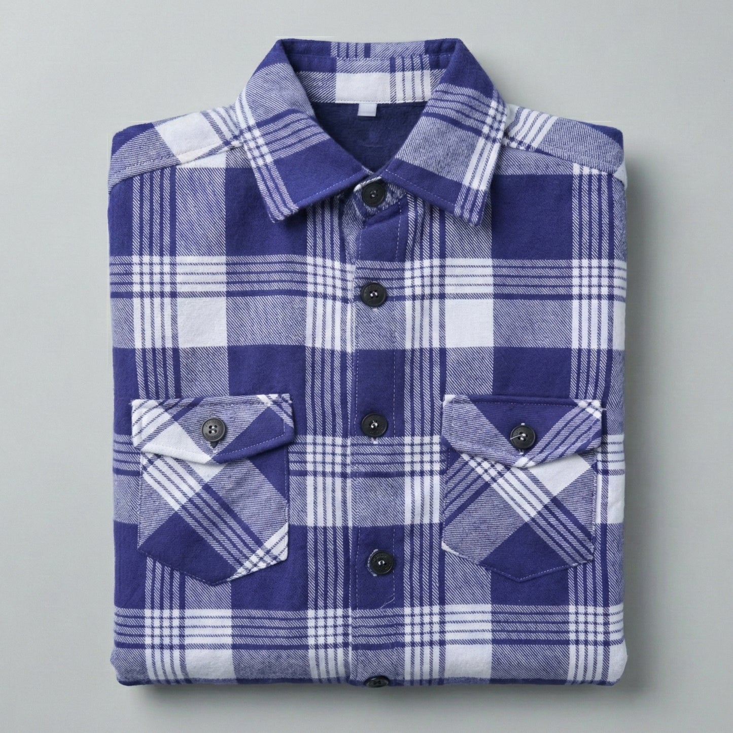 Camisa de franela slim fit con forro térmico - Varios colores