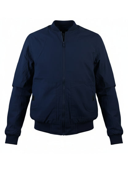 Chamarra Bomber - Azul marino