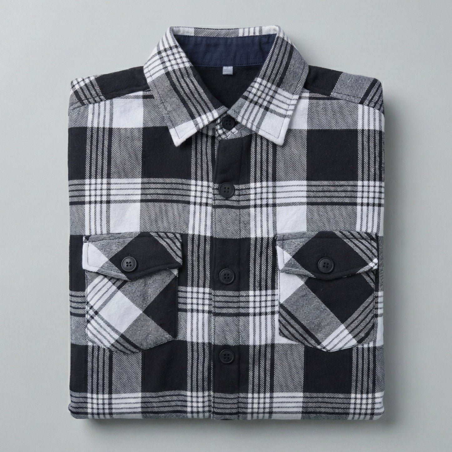 Camisa de franela slim fit con forro térmico - Varios colores