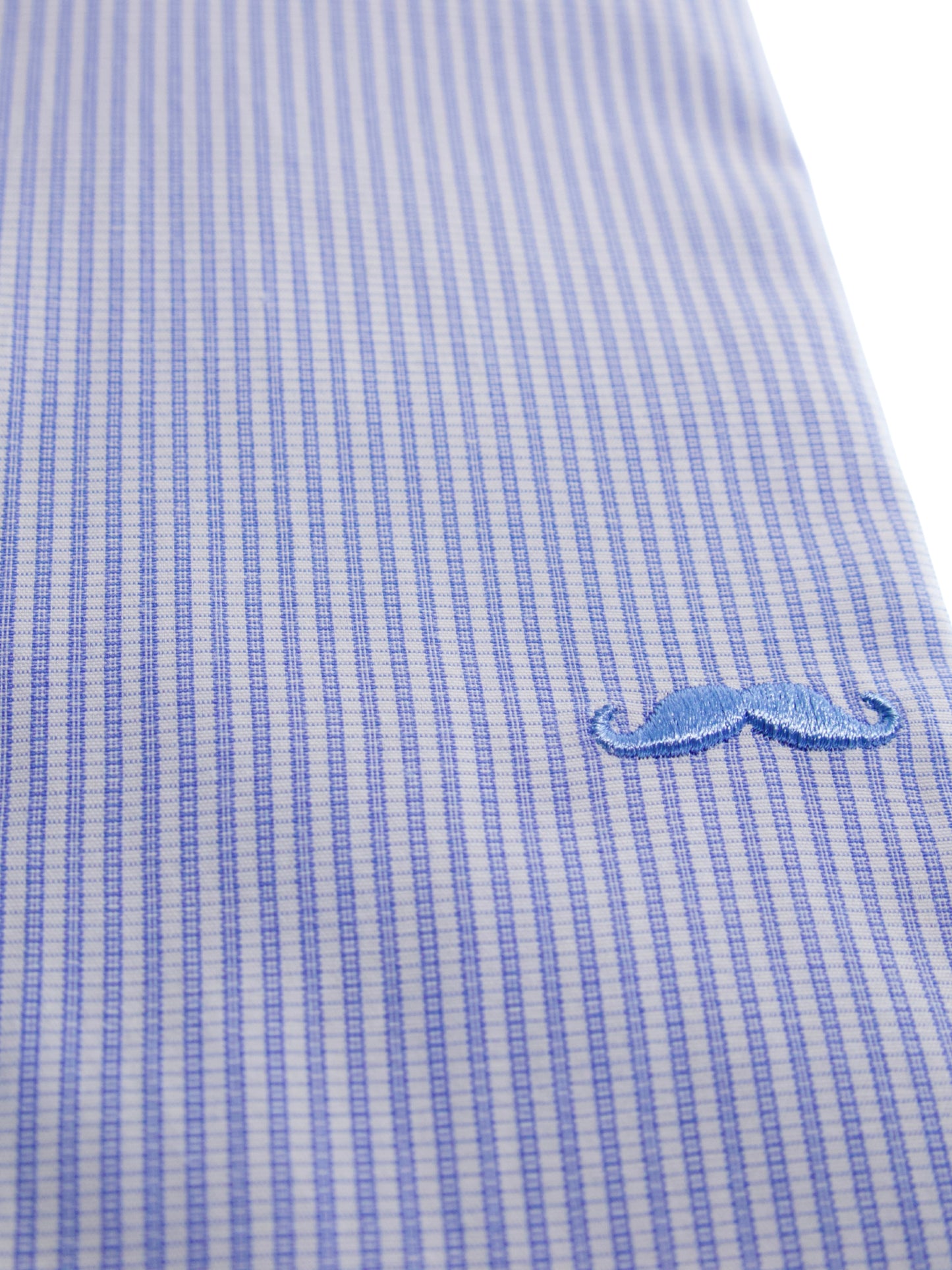 Camisa slim fit - Rayas azul 2