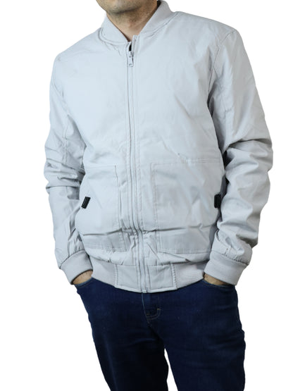 Chamarra Bomber - Blanco