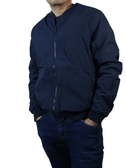 Chamarra Bomber - Azul marino