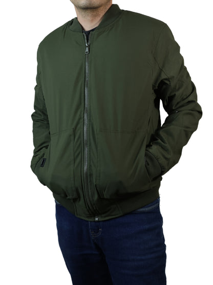 Chamarra Bomber - Verde militar