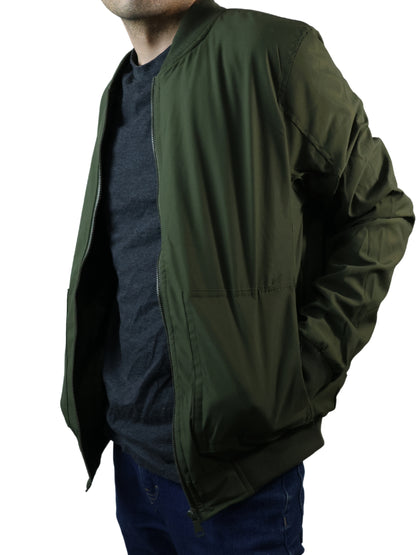 Chamarra Bomber - Verde militar
