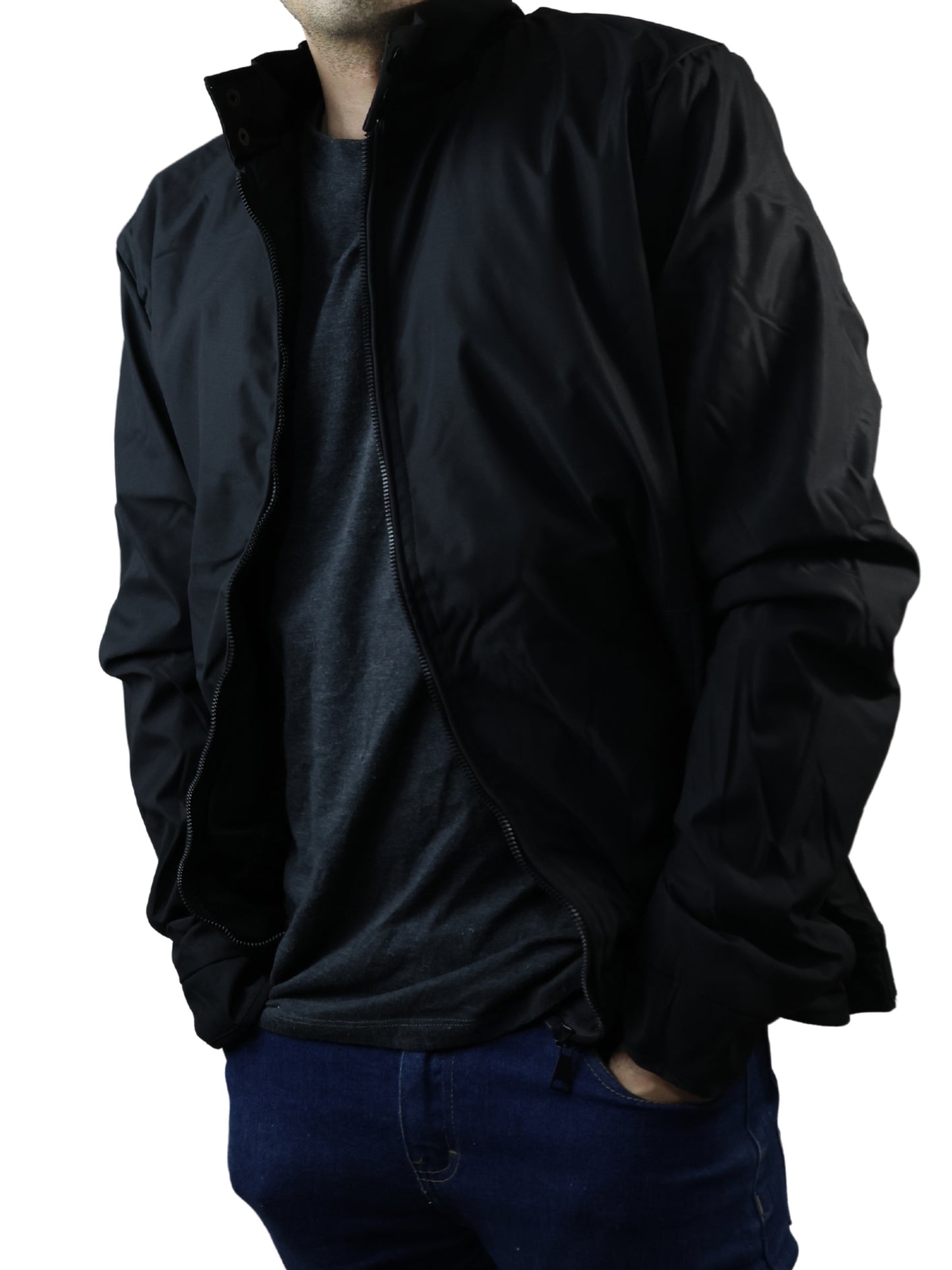 Chamarra Softshell - Negro