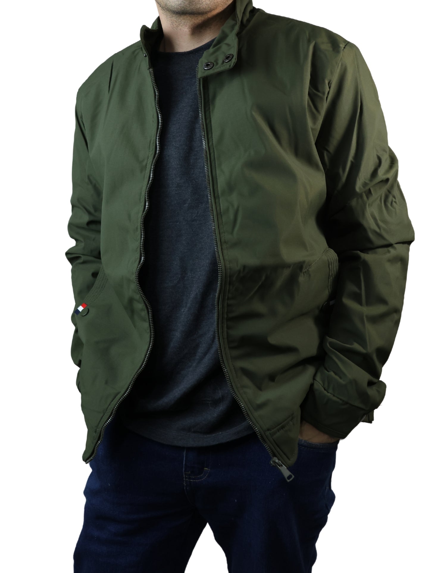Chamarra Softshell - Verde militar