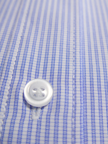 Camisa corte regular - Rayas azul 2