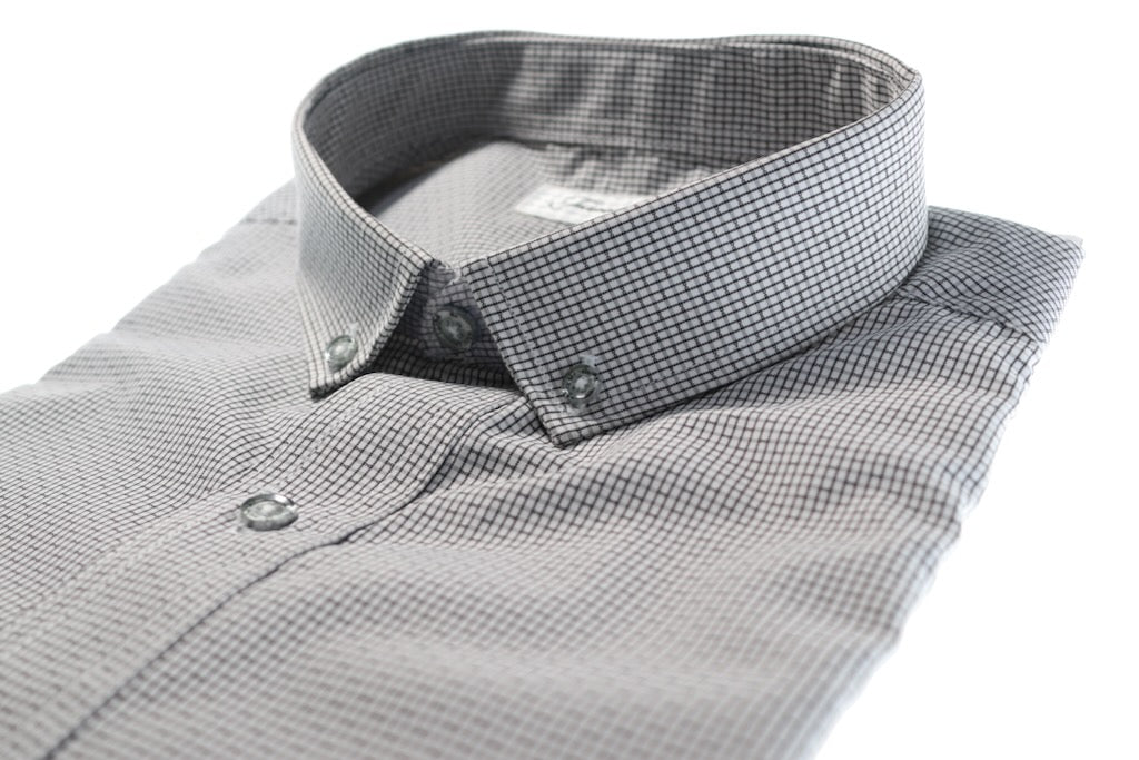Camisa slim fit - Blanco rayado