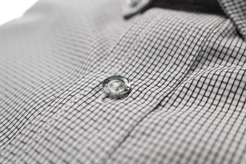 Camisa slim fit - Blanco rayado