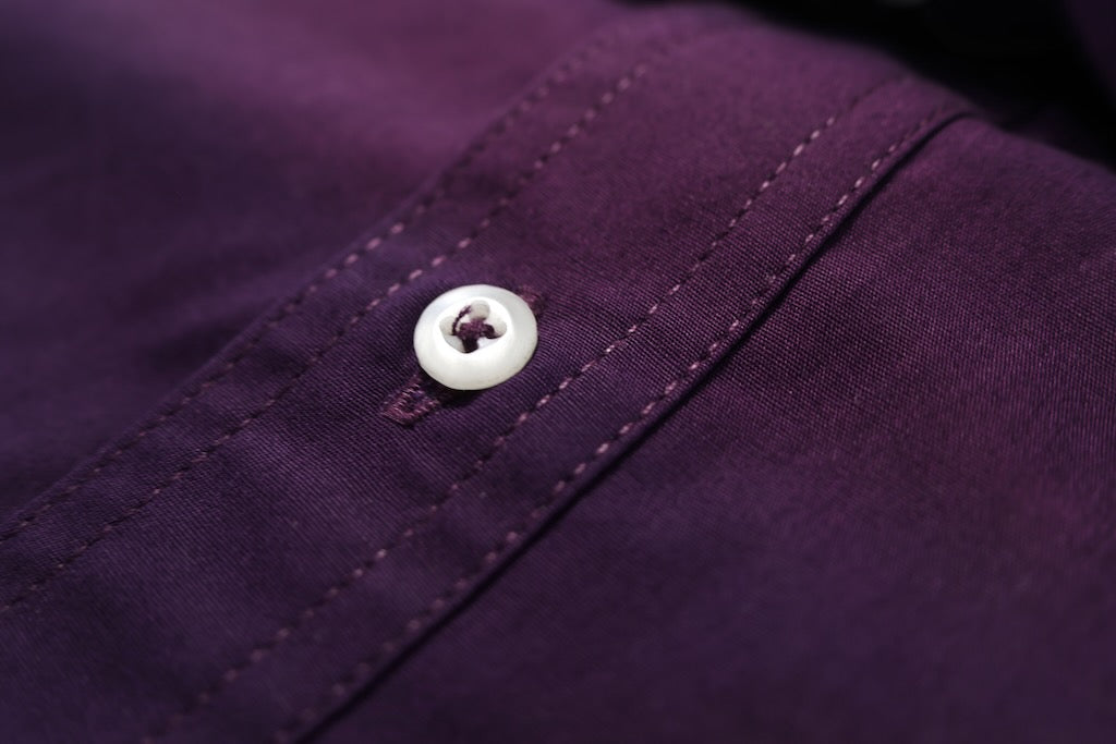 Camisa slim fit -  Morado